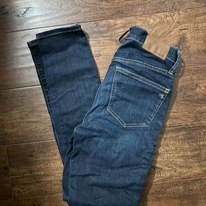 Madewell Dark Blue Skinny Jeans